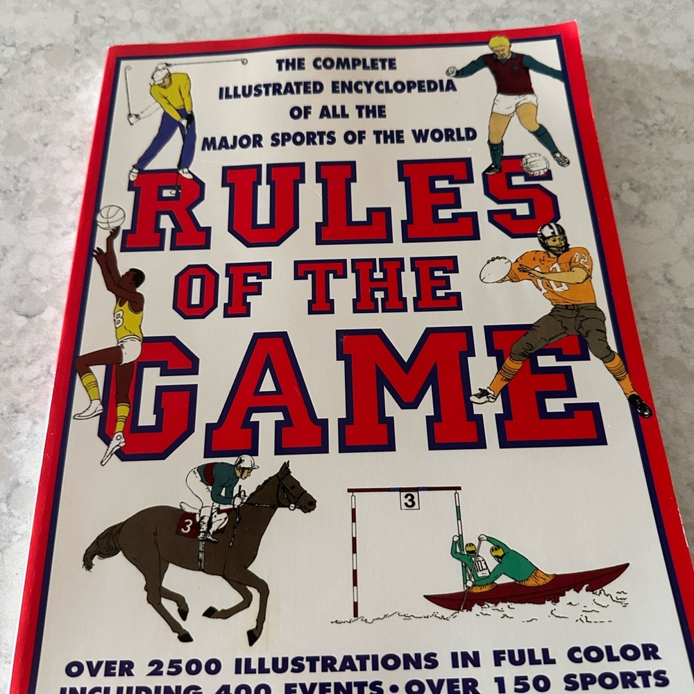 Illustrated Encyclopedia of the Sports of the World Rules of the Game Paperback
